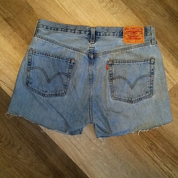 Vintage Levi's Cutoff Shorts - Picture 2 of 6